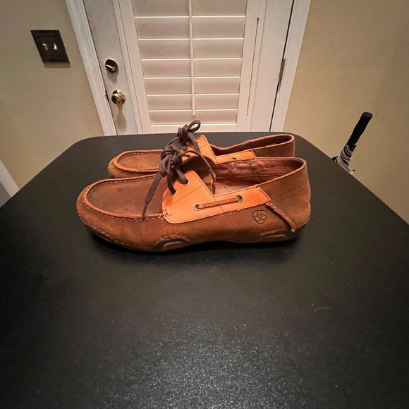Ariat size 12 EE leather loafers main image 5